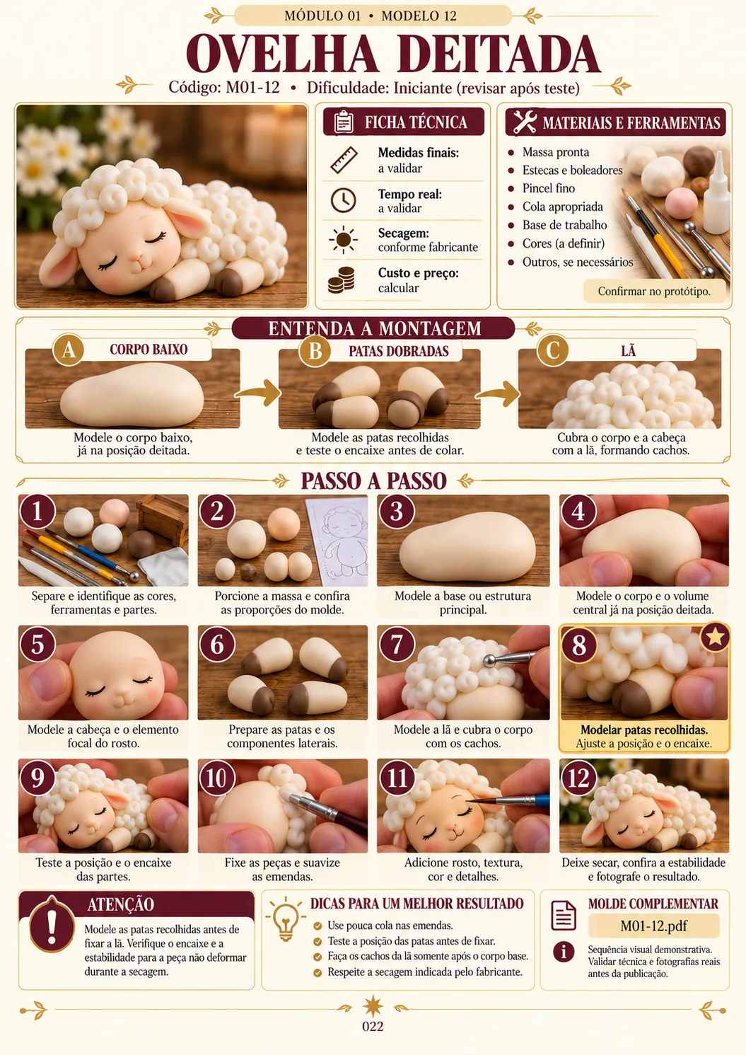 Página do material Biscuit Sagrado 10