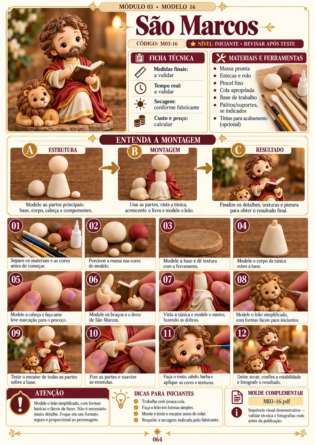 Página do material Biscuit Sagrado 5