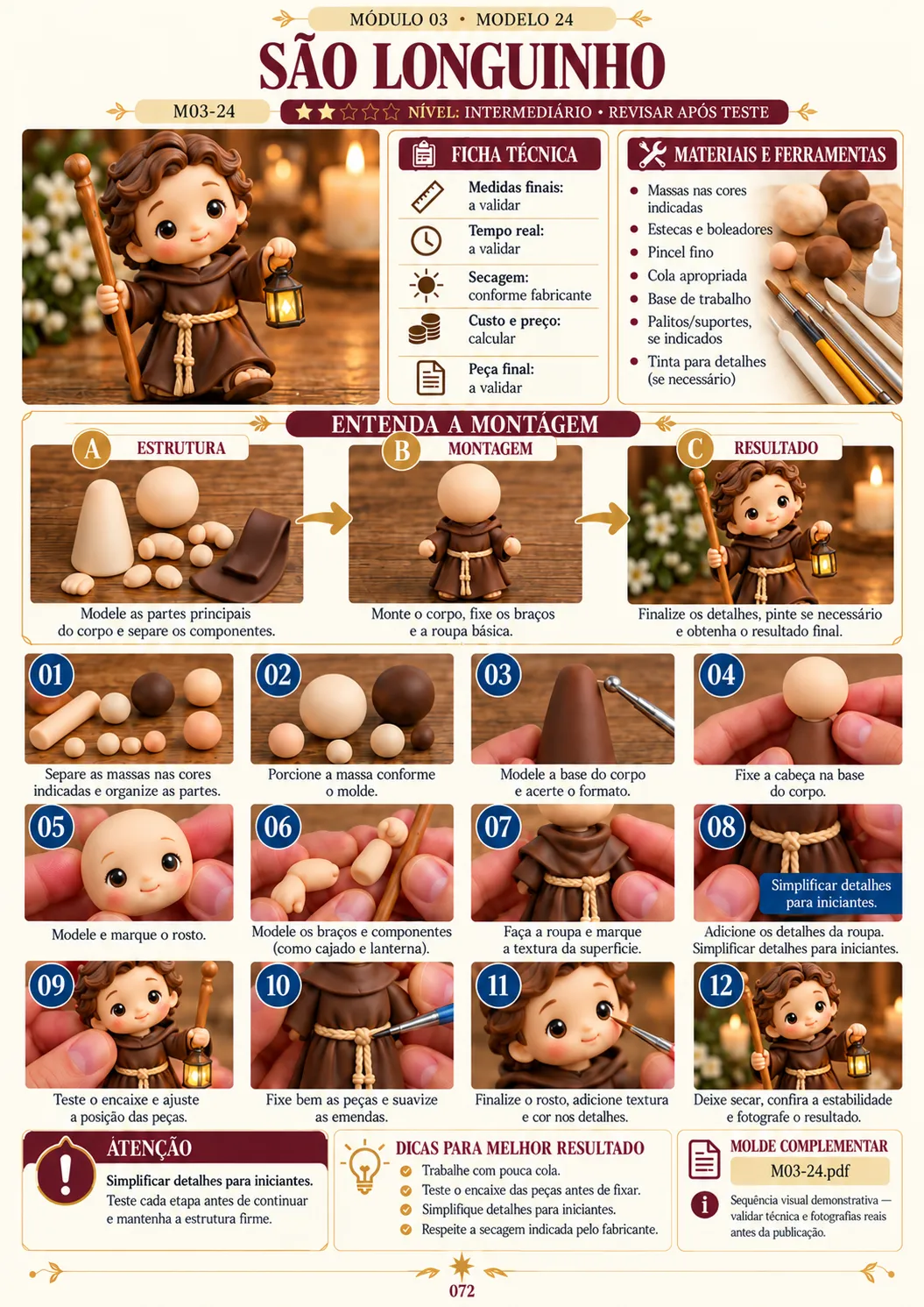 Página do material Biscuit Sagrado 8