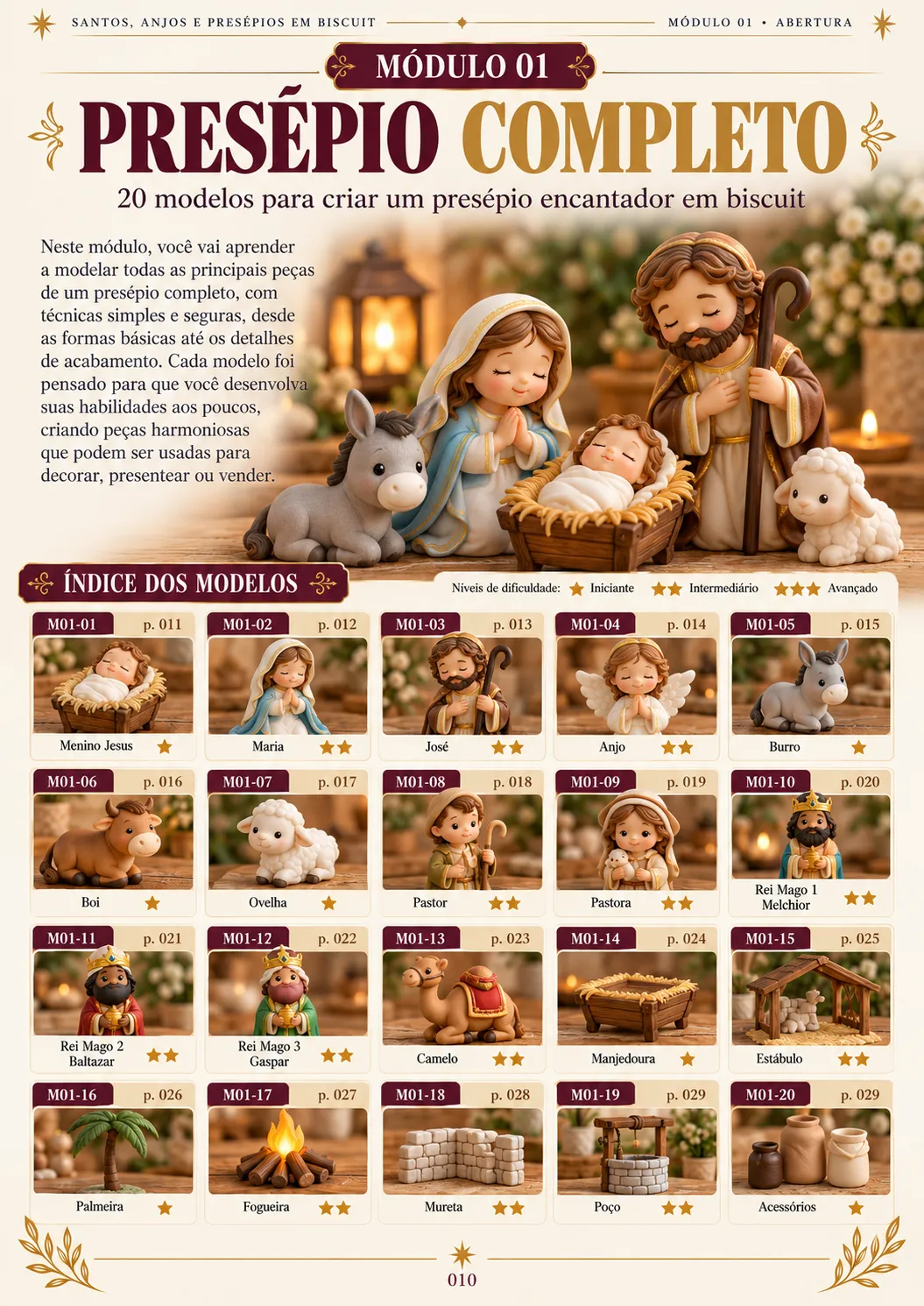 Página do material Biscuit Sagrado 9