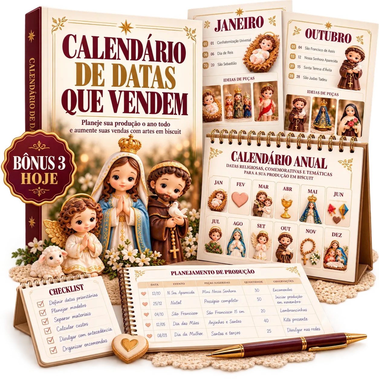 Bônus 3: Calendário de datas que vendem